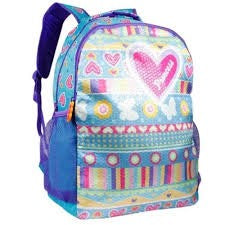 MOCHILA PRINCESS LANTEJOULAS - MAXLOG REF.: IS31351PS