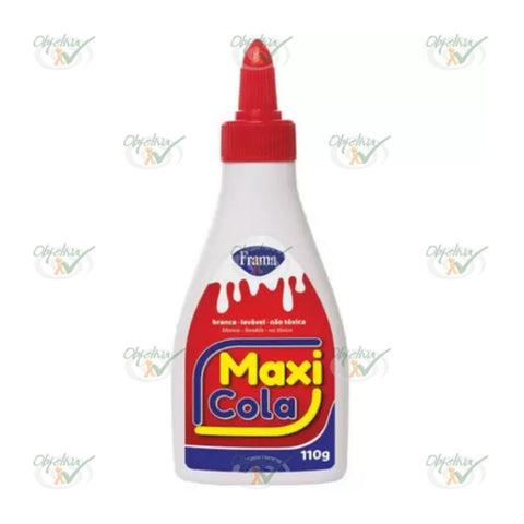 COLA LIQUIDA MAXI COLA BRANCA 110GR - FRAMA COD.: 1620