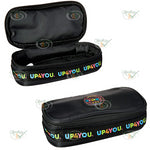 ESTOJO ESCOLAR UP4YOU ESCRITA COLORIDA COM 1 ZIPER - MAXLOG REF.: ET40419UP-VM