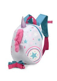 MOCHILA INFANTIL BICHINHOS UNICORNIO BRANCO - MAXLOG REF.: IS33841BC-BR