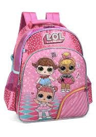 MOCHILA INFANTIL LOL PINK PEQUENA - MAXLOG REF.: IS34603LO-PK