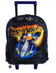 MOCHILA COM RODINHAS HOTWHEELS AZUL - MAXLOG REF.: IC34477HW-AZ