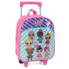 MOCHILA COM RODINHAS MINI LOL SURPRISE PINK - MAXLOG REF.: IC33838LO