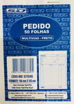 PEDIDO MULTIVIAS 1/36 25 JOGOS 104X143 MM COM 50 FOLHAS - SAO DOMINGOS REF.: 6680