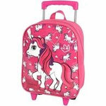 MOCHILA COM RODINHAS MINI UNICORNIO - MAXLOG REF.: IC33824UP