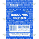 BLOCO DE RASCUNHO SEM PICOTE E SEM GRAMPO 80MM X 115MM COM 100 FOLHAS - SAO DOMINGOS REF.: 6461