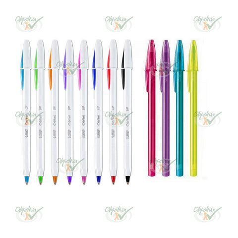 CANETA ESFEROGRAFICA CRISTAL UP /  FASHION COLORS - BIC