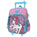 MOCHILA COM RODINHAS UP4YOU UNICORNIO ROXO - MAXLOG REF.: IC34225UP-RX