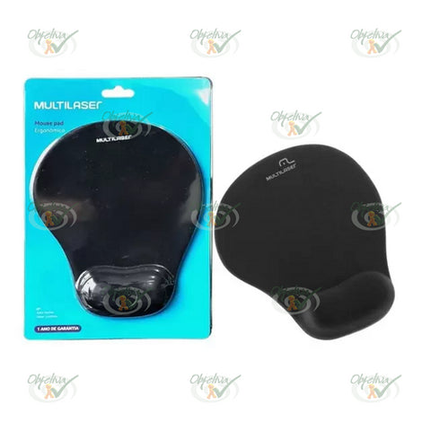 MOUSE PAD GEL LISO COM APOIO - MULTILASER REF.: AC021