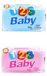 SABONETE EM BARRA INFANTIL 123 BABY 80GR - 123