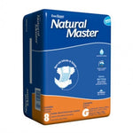 FRALDA DESCARTAVEL GERIATRICA NATURAL MASTER G COM 8 UNIDADE - EVER GREEN COD.: 643