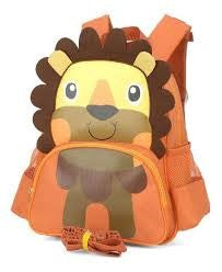 MOCHILA BICHINHOS LEAO MARROM - MAXLOG REF.: IS33842BC-MR