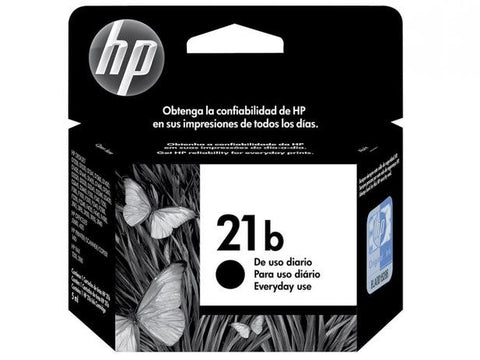 CARTUCHO HP 21B PRETO COM 7ML - HP REF.: C9351BB