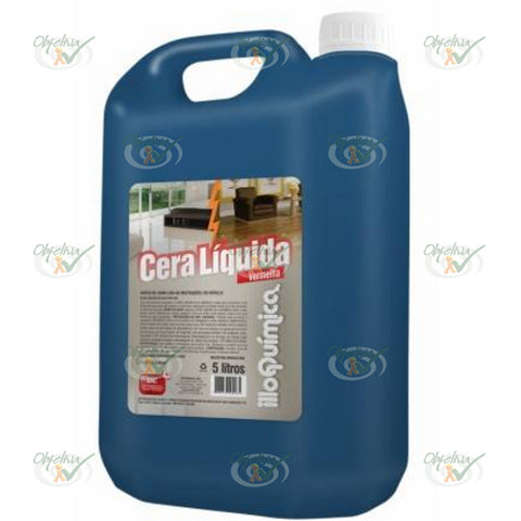 CERA LIQUIDA ACRILICA VERMELHA AUTO BRILHO 5 LITROS - ILLO QUIMICA