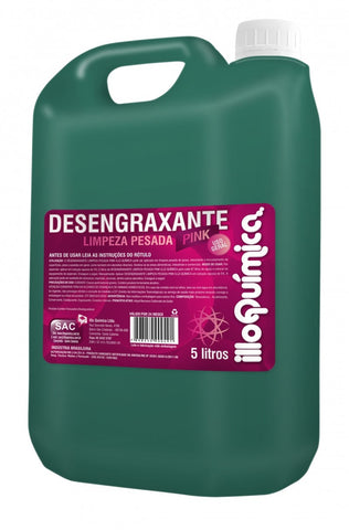 DETERGENTE KN ( LIMPEZA PESADA PINK ) 5 LITROS - ILLO QUIMICA