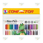 CANETINHAS HIDROGRAFICAS NEO PEN MIRIM 2MM COM 24 CORES - COMPACTOR REF.: 15144-5