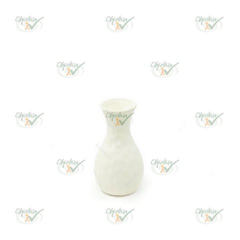 MINI VASO DECORATIVO PEQUENO EM PORCELANA - CRAVO E CANELA