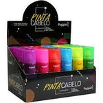 TINTA SPRAY PINTA CABELO FLUORESCENTE 85GR/135ML DIVERSAS CORES - POPPER