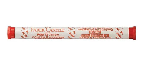 GRAFITE B 1.6 MM COM 6 UNIDADES - FABER-CASTELL REF.: 9016S/B