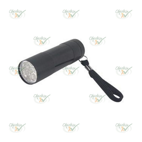 LANTERNA ALUMINIO 9 LED PRETA - WESTERN REF.: LA-23