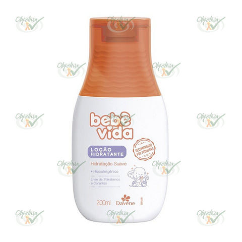 LOÇAO HIDRATANTE SUAVE BEBE VIDA 200ML - DAVENE