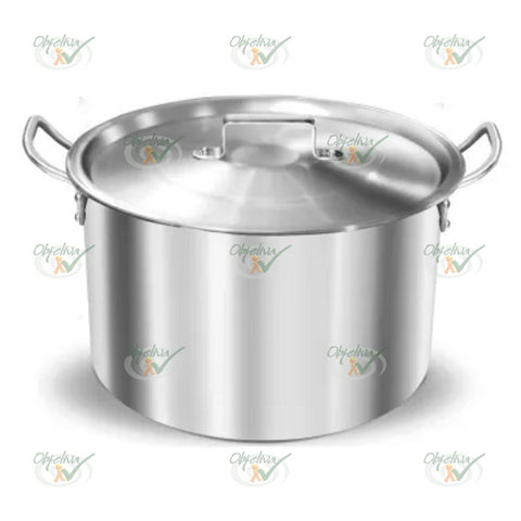 PANELA CALDEIRAO ALUMINIO HOTEL ALTA 28CM 15,3 LITROS - ALUMINIO 5 ESTRELAS COD.: 64