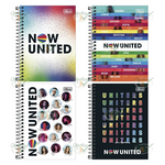 CADERNO 10X1 160 FOLHAS CAPA DURA ESPIRAL - TILIBRA NOW UNITED COD.: 31.821-3